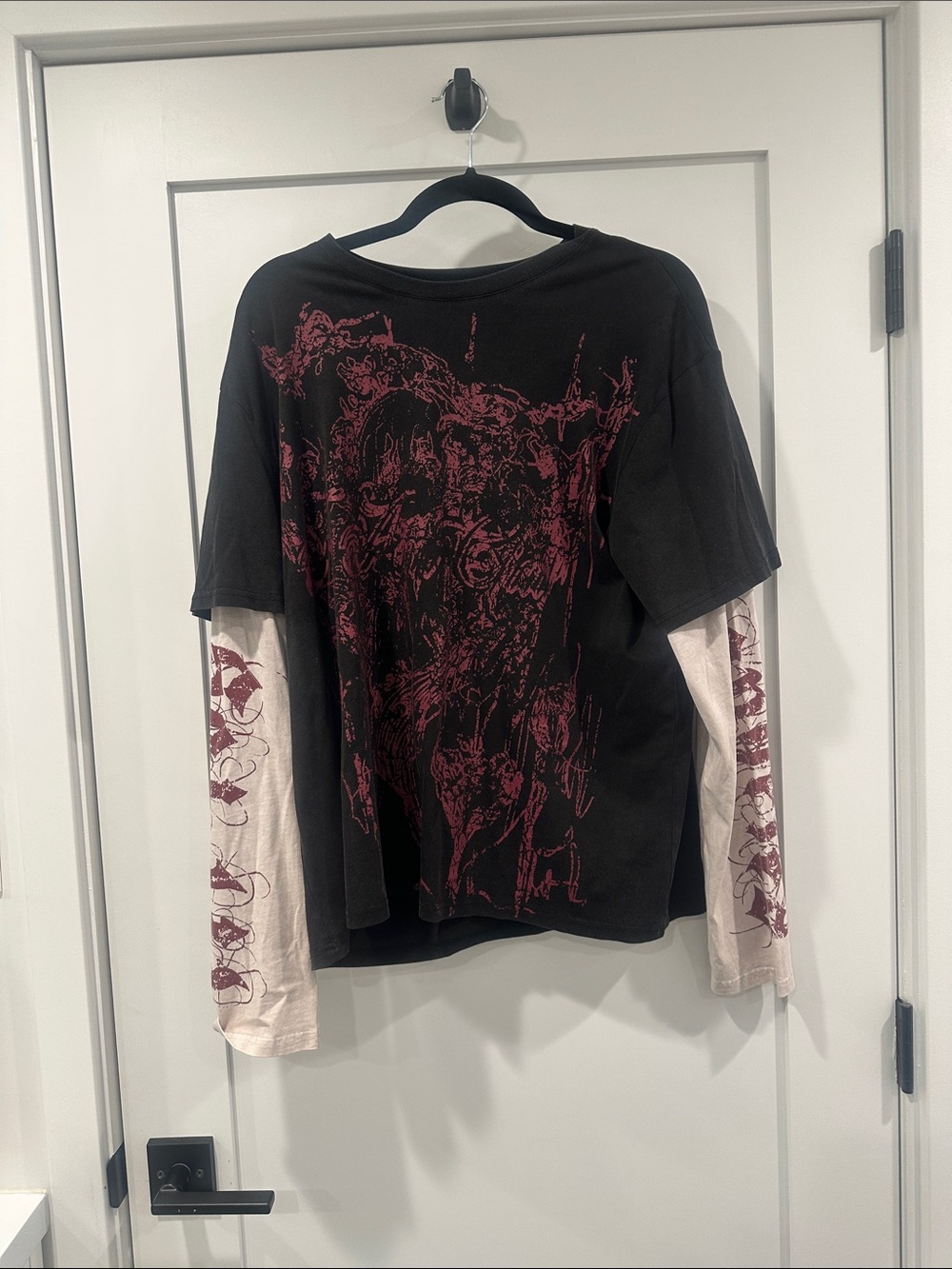 I AM GIA Tayla Top Black Tattoo Size Medium
